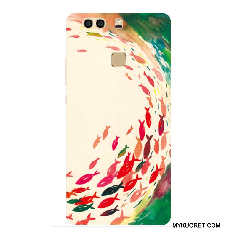 Kuori Huawei P9 Plus Suojaus Murtumaton Puhelimen Kuoret, Kotelo Huawei P9 Plus Laukut Rakastunut