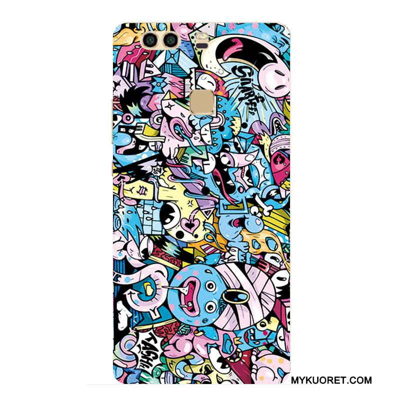 Kuori Huawei P9 Plus Suojaus Pesty Suede Kova, Kotelo Huawei P9 Plus Laukut Murtumaton Puhelimen Kuoret