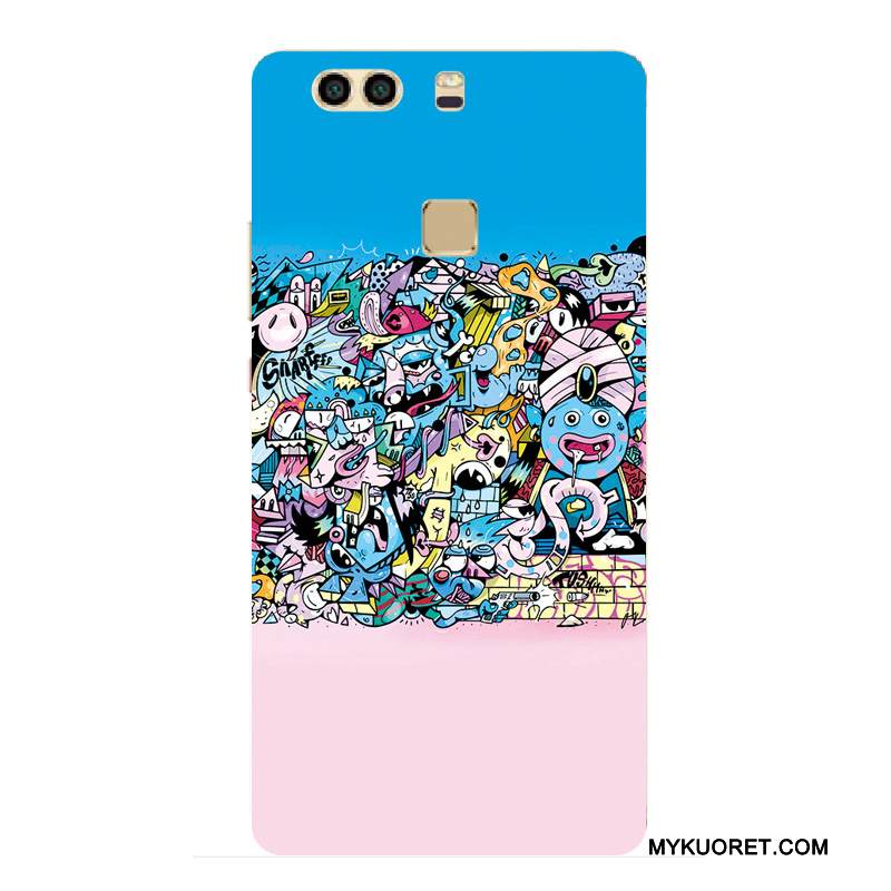 Kuori Huawei P9 Plus Suojaus Pesty Suede Kova, Kotelo Huawei P9 Plus Laukut Murtumaton Puhelimen Kuoret