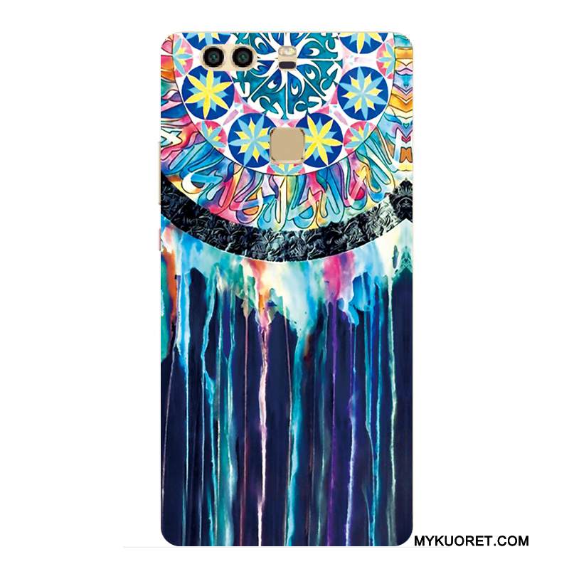 Kuori Huawei P9 Plus Suojaus Pesty Suede Kova, Kotelo Huawei P9 Plus Laukut Murtumaton Puhelimen Kuoret