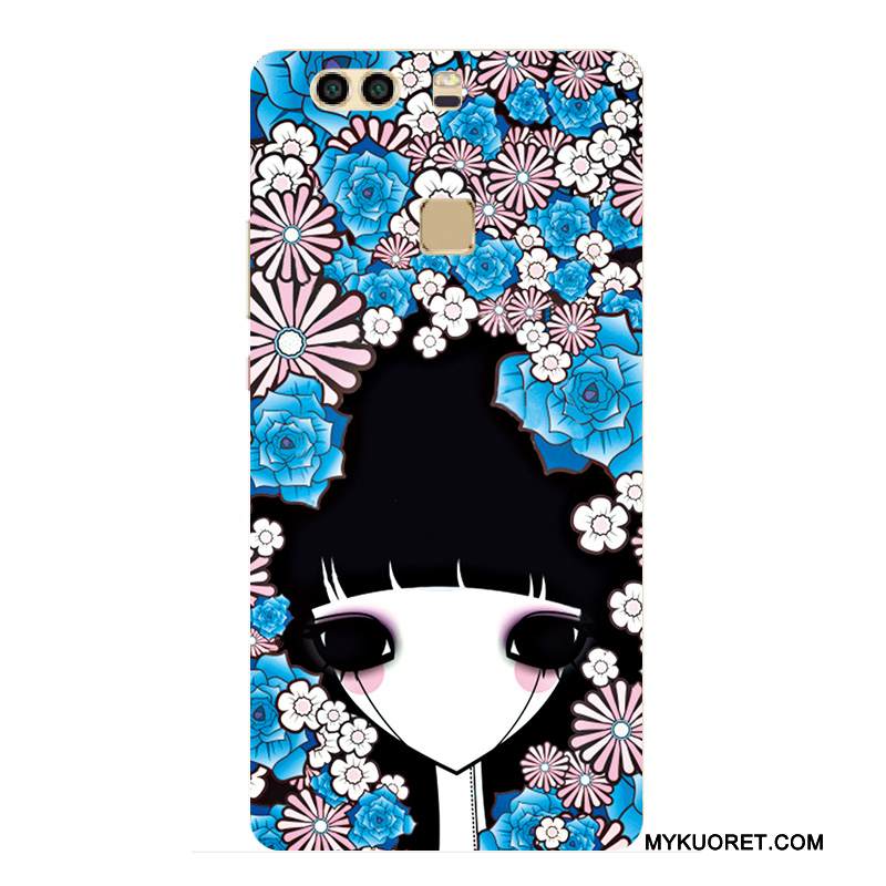 Kuori Huawei P9 Plus Suojaus Pesty Suede Kova, Kotelo Huawei P9 Plus Laukut Murtumaton Puhelimen Kuoret