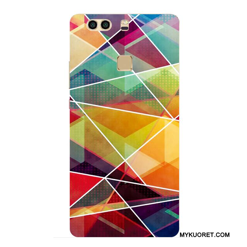 Kuori Huawei P9 Plus Suojaus Pesty Suede Kova, Kotelo Huawei P9 Plus Laukut Murtumaton Puhelimen Kuoret