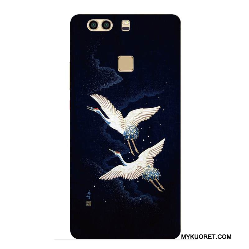 Kuori Huawei P9 Plus Suojaus Pesty Suede Kova, Kotelo Huawei P9 Plus Laukut Murtumaton Puhelimen Kuoret