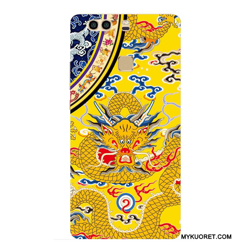 Kuori Huawei P9 Plus Suojaus Pesty Suede Kova, Kotelo Huawei P9 Plus Laukut Murtumaton Puhelimen Kuoret