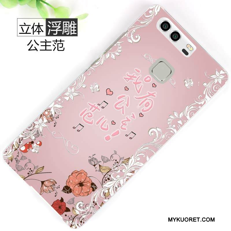 Kuori Huawei P9 Plus Suojaus Pesty Suede Trendi, Kotelo Huawei P9 Plus Luova Puhelimen Kuoret Kova