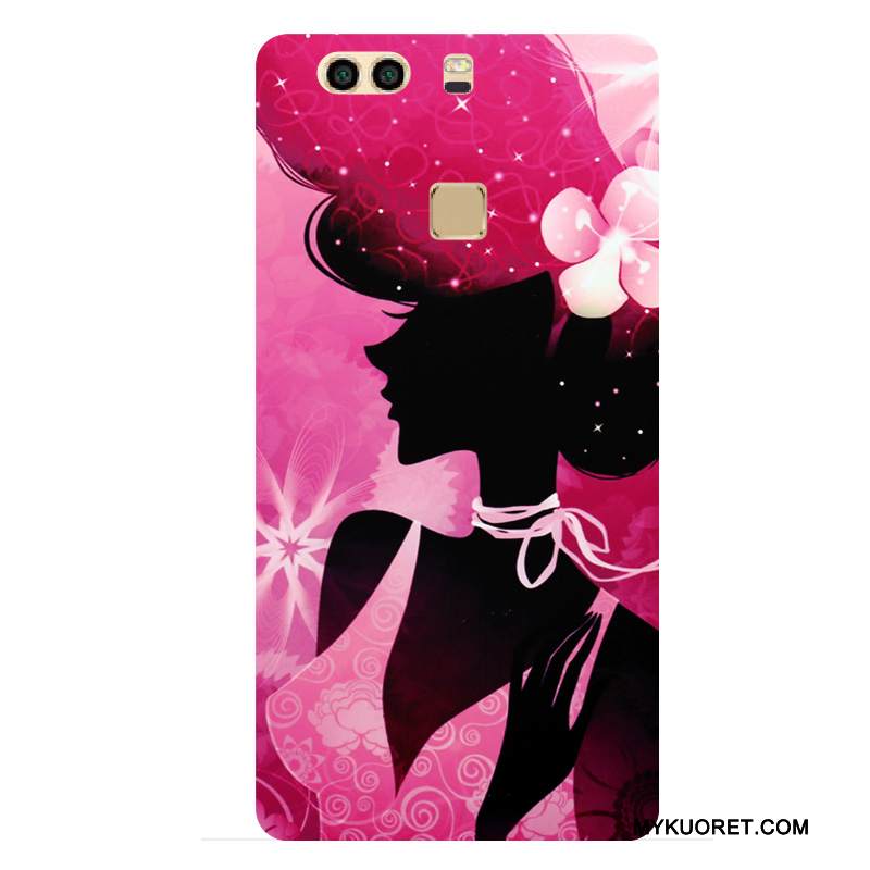 Kuori Huawei P9 Plus Suojaus Puhelimen Kuoret Tatuointi, Kotelo Huawei P9 Plus Laukut Kova Tide-brändi