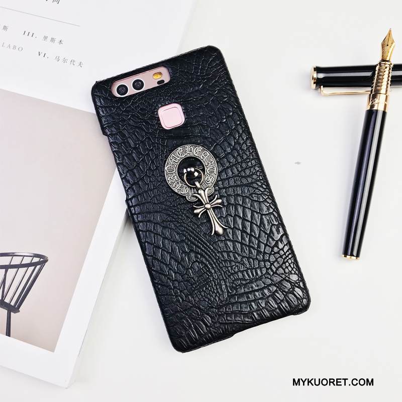 Kuori Huawei P9 Plus Tila Trendi Kova, Kotelo Huawei P9 Plus Musta Persoonallisuus