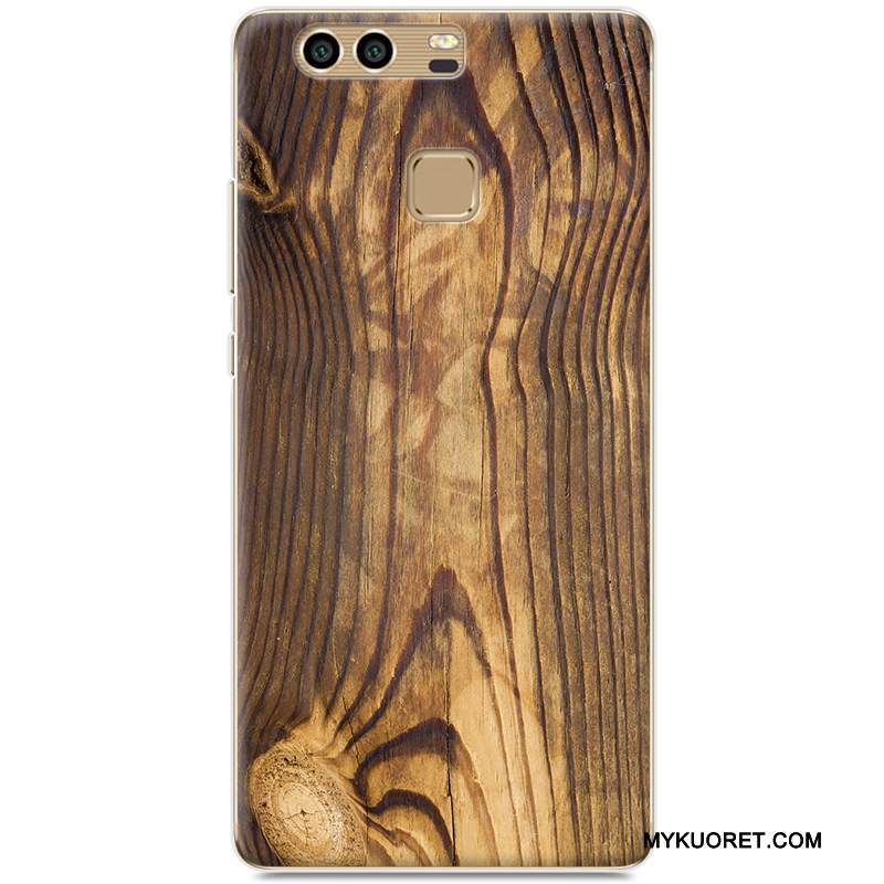 Kuori Huawei P9 Puulajit Kova Puhelimen Kuoret, Kotelo Huawei P9 Luova Harmaa