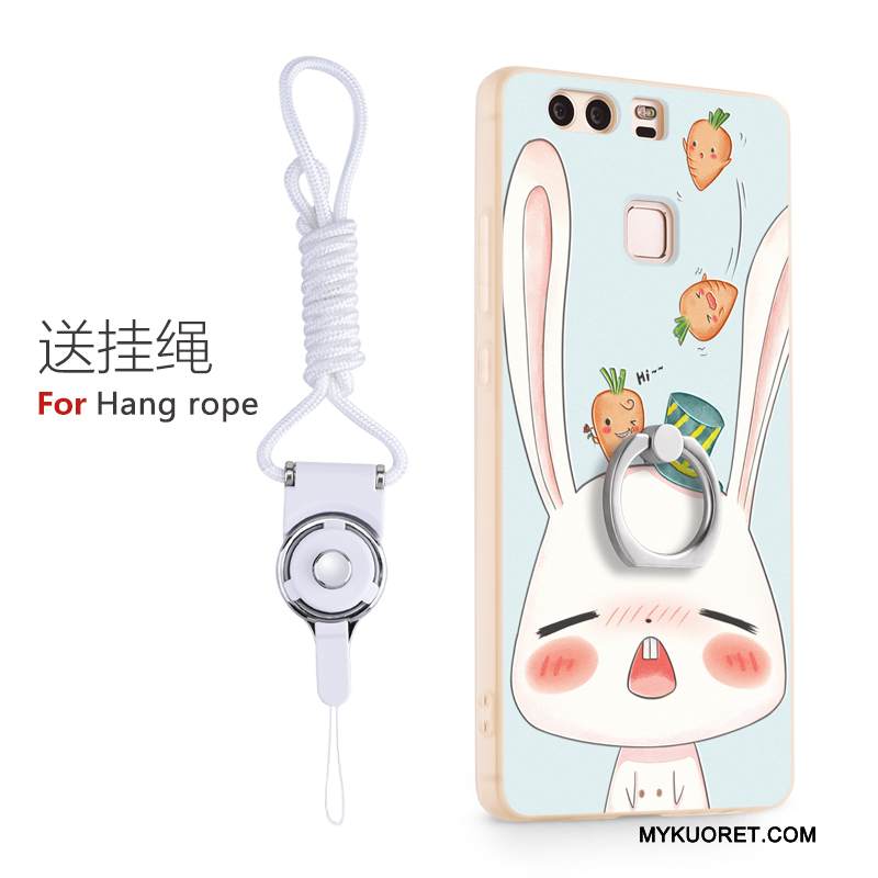 Kuori Huawei P9 Sarjakuva Persoonallisuus Puhelimen Kuoret, Kotelo Huawei P9 Silikoni Rengas Ihana