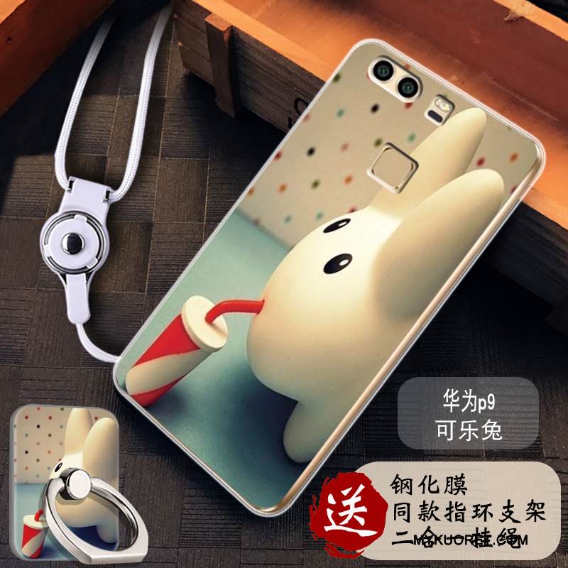Kuori Huawei P9 Silikoni Läpinäkyvä Puhelimen Kuoret, Kotelo Huawei P9 Maalaus Murtumaton Trendi