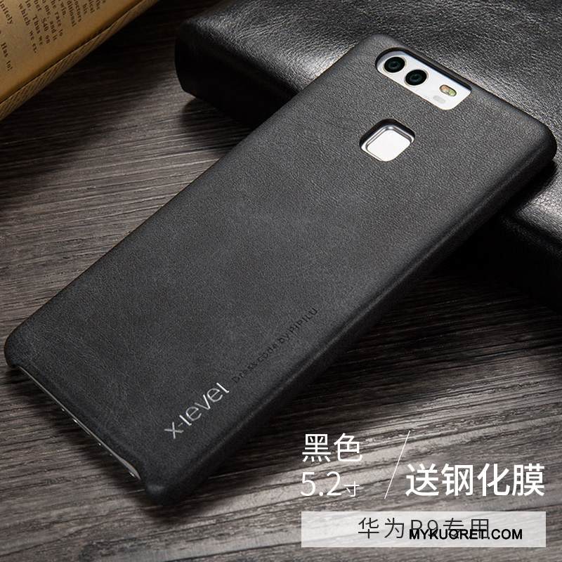 Kuori Huawei P9 Suojaus Puhelimen Kuoret Ohut, Kotelo Huawei P9 Nahka Ultra Uusi