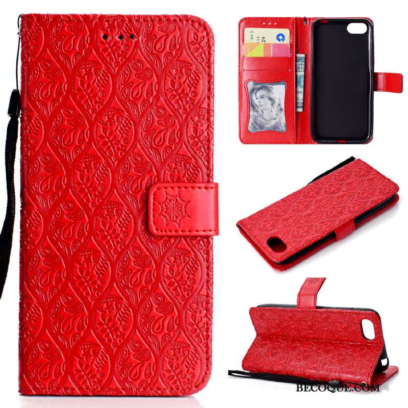 Kuori Huawei Y5 2018 Kuoret Kukka Puhelimen Kuoret, Kotelo Huawei Y5 2018 Laukut Kukkakuvio Kortti