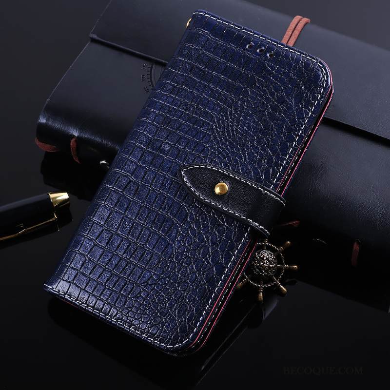 Kuori Huawei Y5 2018 Nahka Kukkakuvio Kortti, Kotelo Huawei Y5 2018 Salkku Musta Liiketoiminta