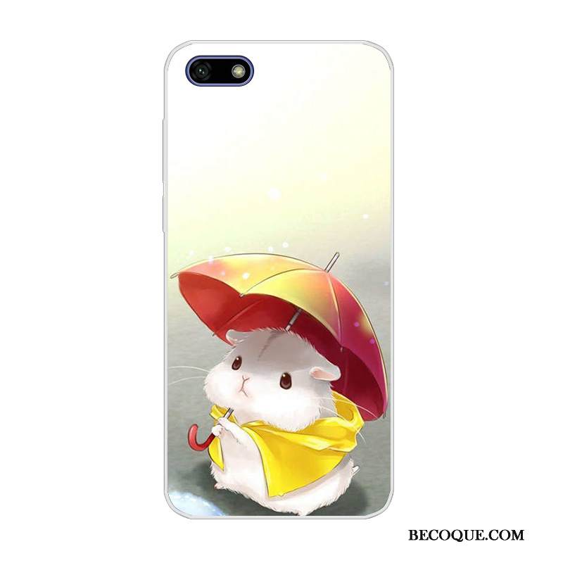 Kuori Huawei Y5 2018 Sarjakuva Puhelimen Kuoret Murtumaton, Kotelo Huawei Y5 2018 Suojaus Vihreä