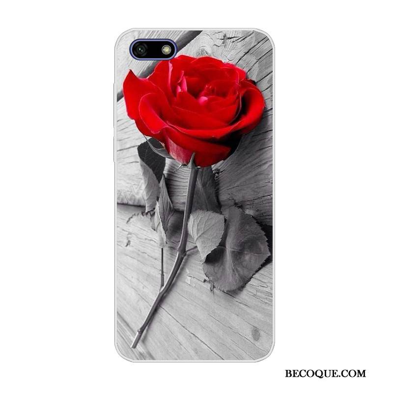 Kuori Huawei Y5 2018 Sarjakuva Puhelimen Kuoret Murtumaton, Kotelo Huawei Y5 2018 Suojaus Vihreä