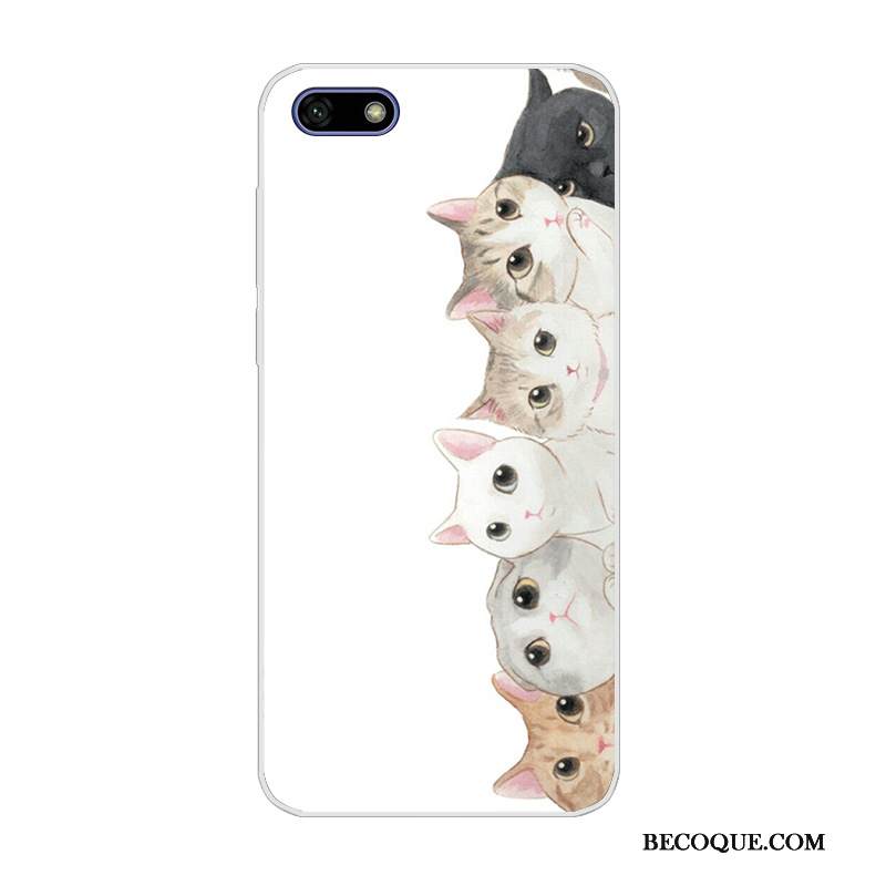 Kuori Huawei Y5 2018 Sarjakuva Puhelimen Kuoret Murtumaton, Kotelo Huawei Y5 2018 Suojaus Vihreä