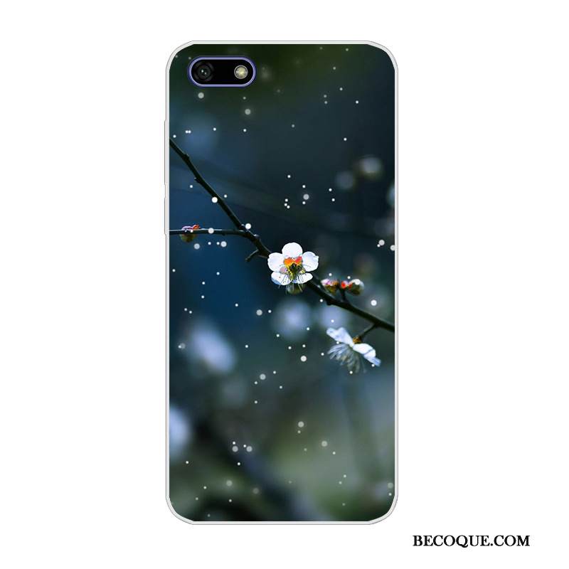 Kuori Huawei Y5 2018 Sarjakuva Puhelimen Kuoret Murtumaton, Kotelo Huawei Y5 2018 Suojaus Vihreä