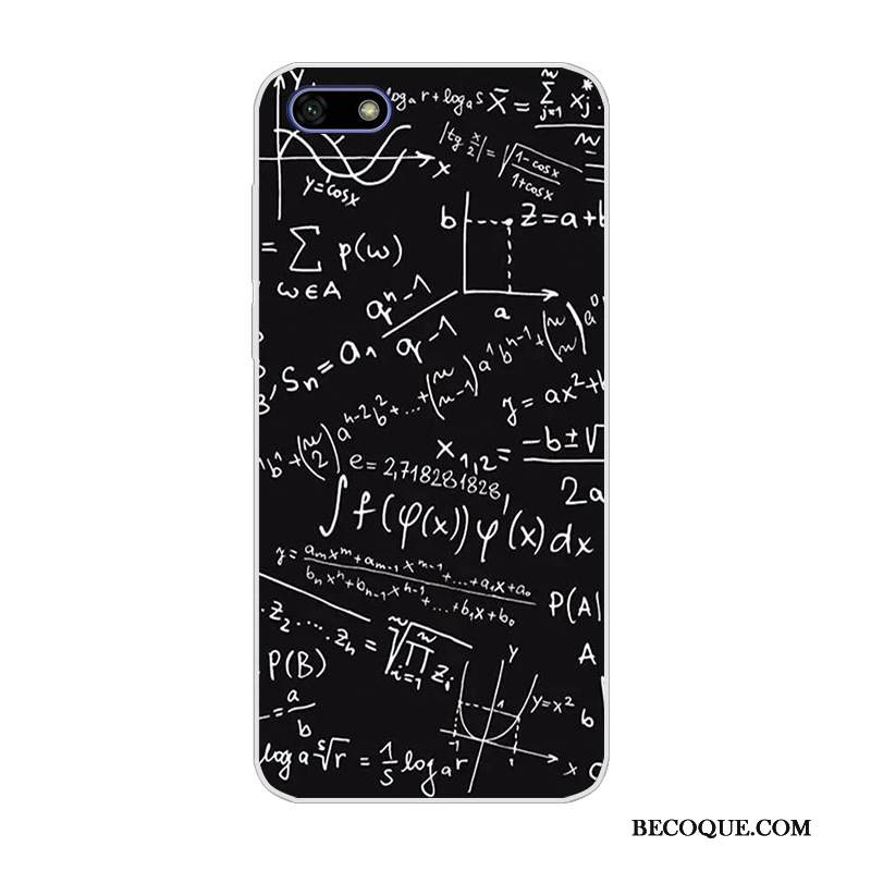 Kuori Huawei Y5 2018 Silikoni Murtumaton Valkoinen, Kotelo Huawei Y5 2018 Pehmeä Neste Puhelimen Kuoret