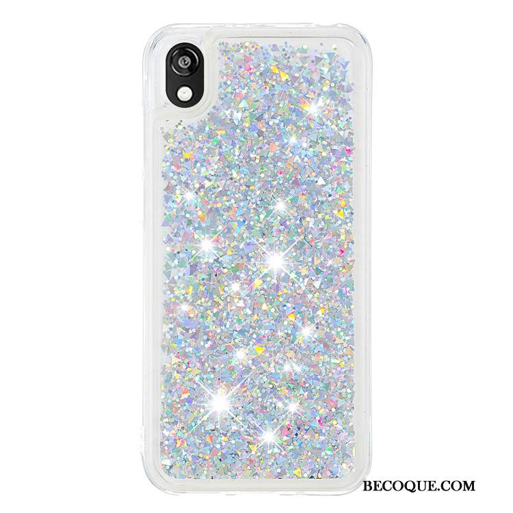 Kuori Huawei Y5 2019 Laukut Murtumaton Violetti, Kotelo Huawei Y5 2019 Pehmeä Neste Juoksuhiekka Puhelimen Kuoret