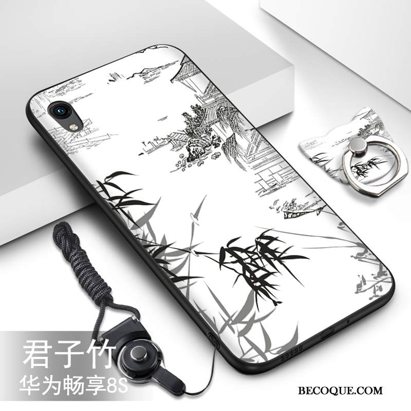 Kuori Huawei Y5 2019 Pehmeä Neste Murtumaton Vihreä, Kotelo Huawei Y5 2019 Sarjakuva Puhelimen Kuoret