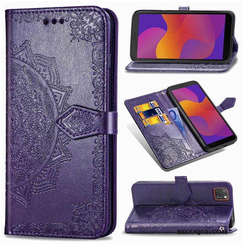 Kuori Huawei Y5p Kuoret Ripustettavat Koristeet Harmaa, Kotelo Huawei Y5p Nahka Kukka Kiinteä Väri