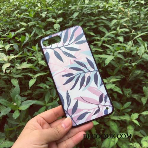 Kuori Huawei Y6 2018 Laukut Lehtiä Puhelimen Kuoret, Kotelo Huawei Y6 2018 Silikoni Vihreä Pieni