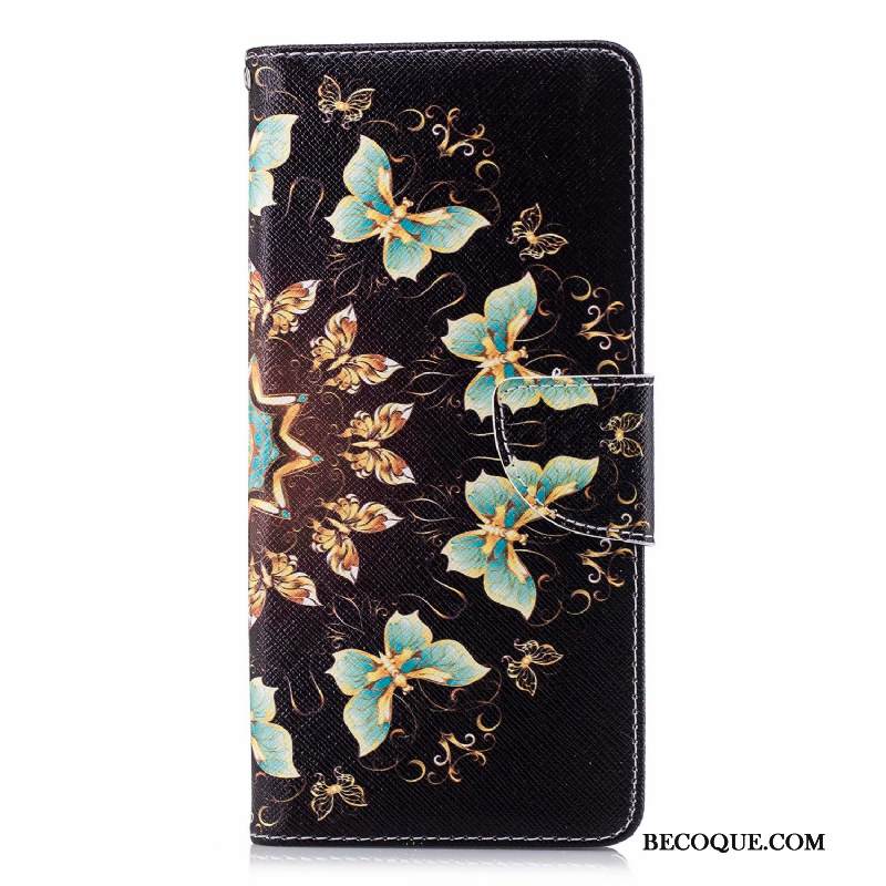 Kuori Huawei Y6 2018 Nahka Sininen Murtumaton, Kotelo Huawei Y6 2018 Suojaus