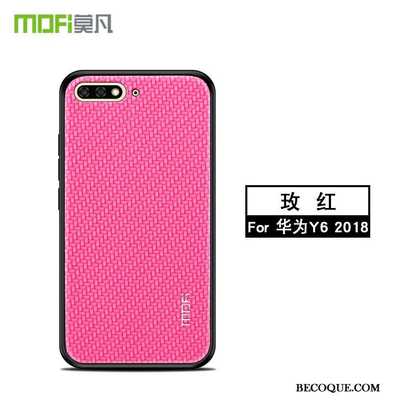 Kuori Huawei Y6 2018 Punainen Liukumaton, Kotelo Huawei Y6 2018 Puhelimen Kuoret