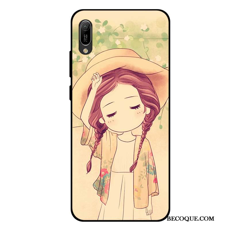 Kuori Huawei Y6 2019 Laukut Murtumaton Kustannukset, Kotelo Huawei Y6 2019 Pesty Suede Puhelimen Kuoret