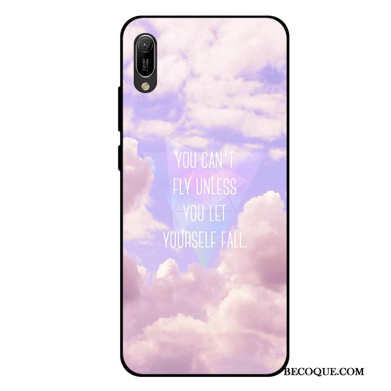 Kuori Huawei Y6 2019 Laukut Murtumaton Kustannukset, Kotelo Huawei Y6 2019 Pesty Suede Puhelimen Kuoret