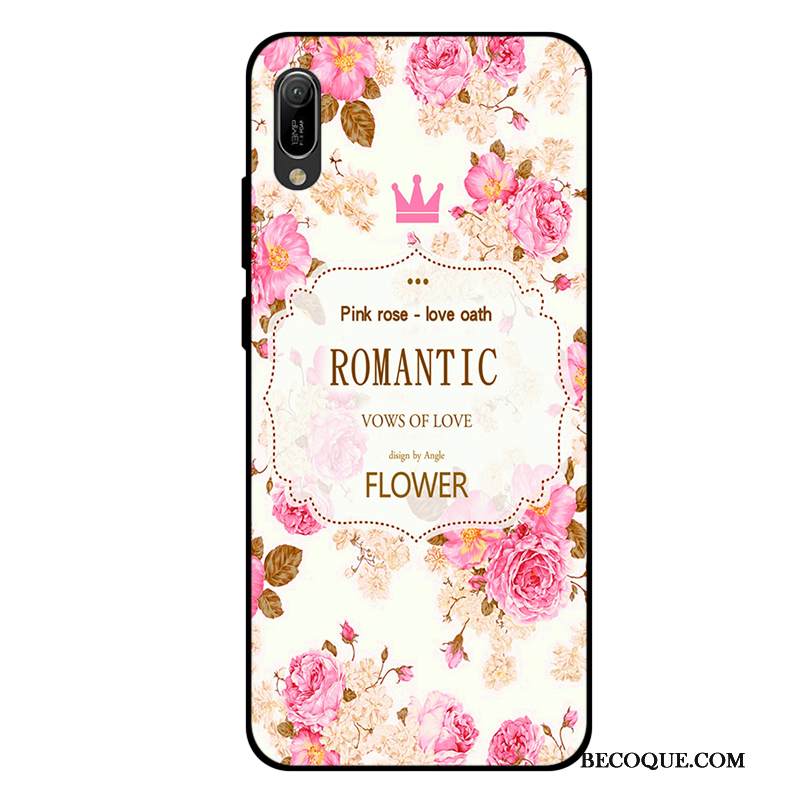 Kuori Huawei Y6 2019 Laukut Murtumaton Kustannukset, Kotelo Huawei Y6 2019 Pesty Suede Puhelimen Kuoret