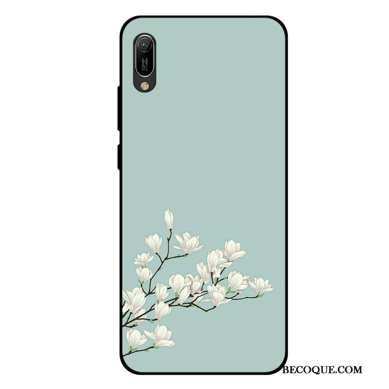 Kuori Huawei Y6 2019 Laukut Murtumaton Kustannukset, Kotelo Huawei Y6 2019 Pesty Suede Puhelimen Kuoret