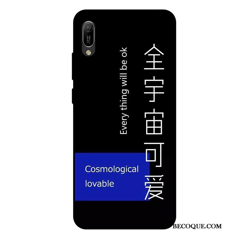 Kuori Huawei Y6 2019 Laukut Rakastunut Valkoinen, Kotelo Huawei Y6 2019 Pehmeä Neste Puhelimen Kuoret