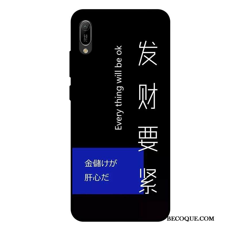 Kuori Huawei Y6 2019 Laukut Rakastunut Valkoinen, Kotelo Huawei Y6 2019 Pehmeä Neste Puhelimen Kuoret