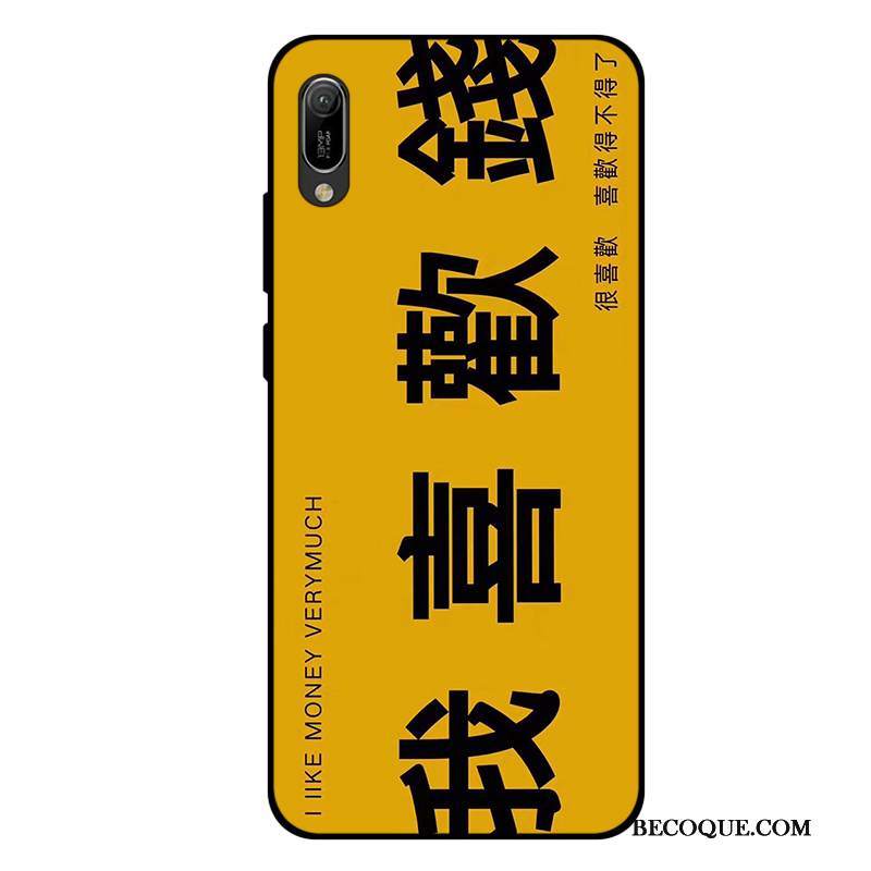 Kuori Huawei Y6 2019 Laukut Rakastunut Valkoinen, Kotelo Huawei Y6 2019 Pehmeä Neste Puhelimen Kuoret