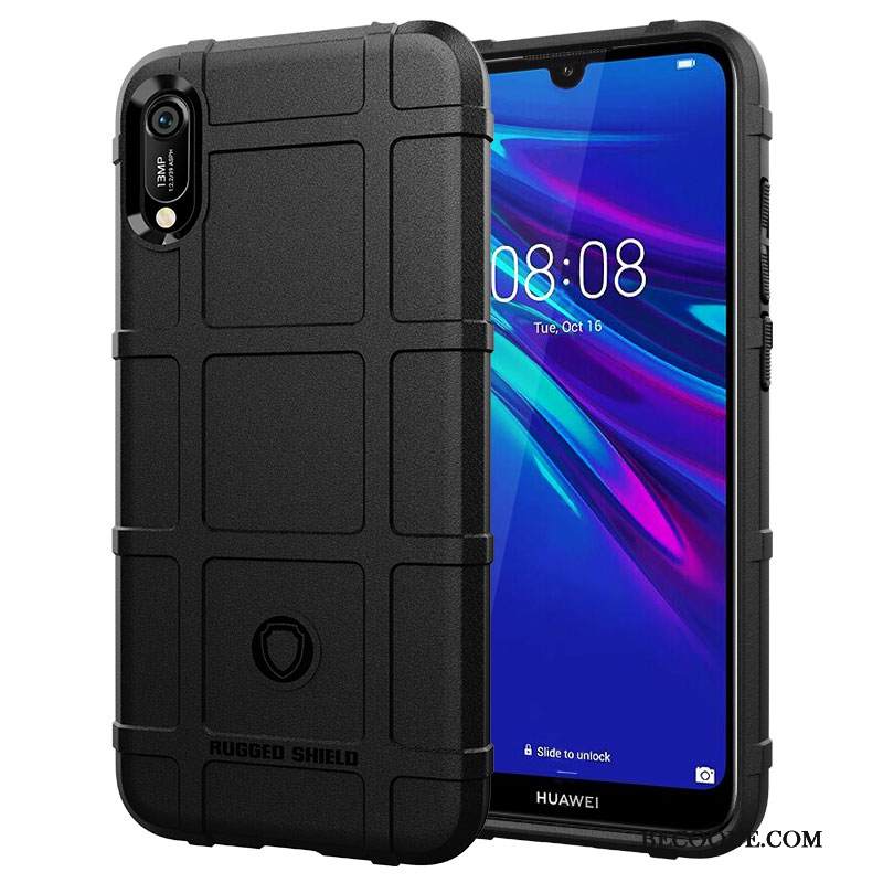 Kuori Huawei Y6 2019 Luova Pesty Suede Puhelimen Kuoret, Kotelo Huawei Y6 2019 Silikoni Persoonallisuus Trendi