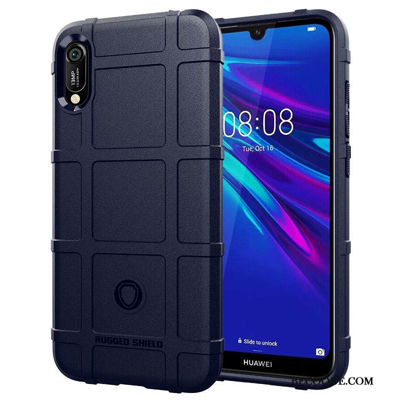 Kuori Huawei Y6 2019 Luova Pesty Suede Puhelimen Kuoret, Kotelo Huawei Y6 2019 Silikoni Persoonallisuus Trendi