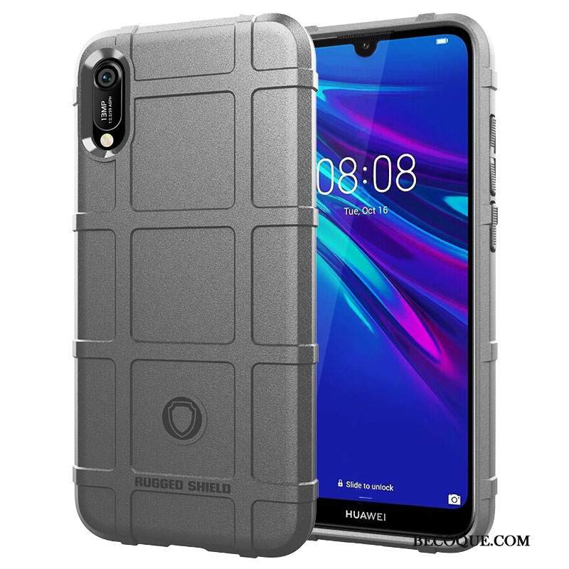 Kuori Huawei Y6 2019 Luova Pesty Suede Puhelimen Kuoret, Kotelo Huawei Y6 2019 Silikoni Persoonallisuus Trendi