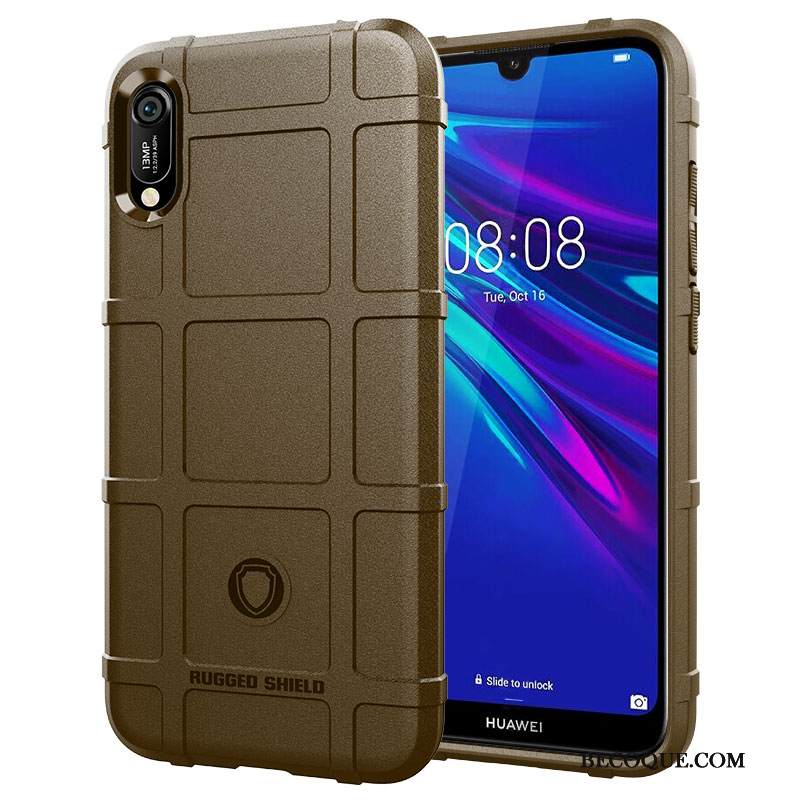 Kuori Huawei Y6 2019 Luova Pesty Suede Puhelimen Kuoret, Kotelo Huawei Y6 2019 Silikoni Persoonallisuus Trendi