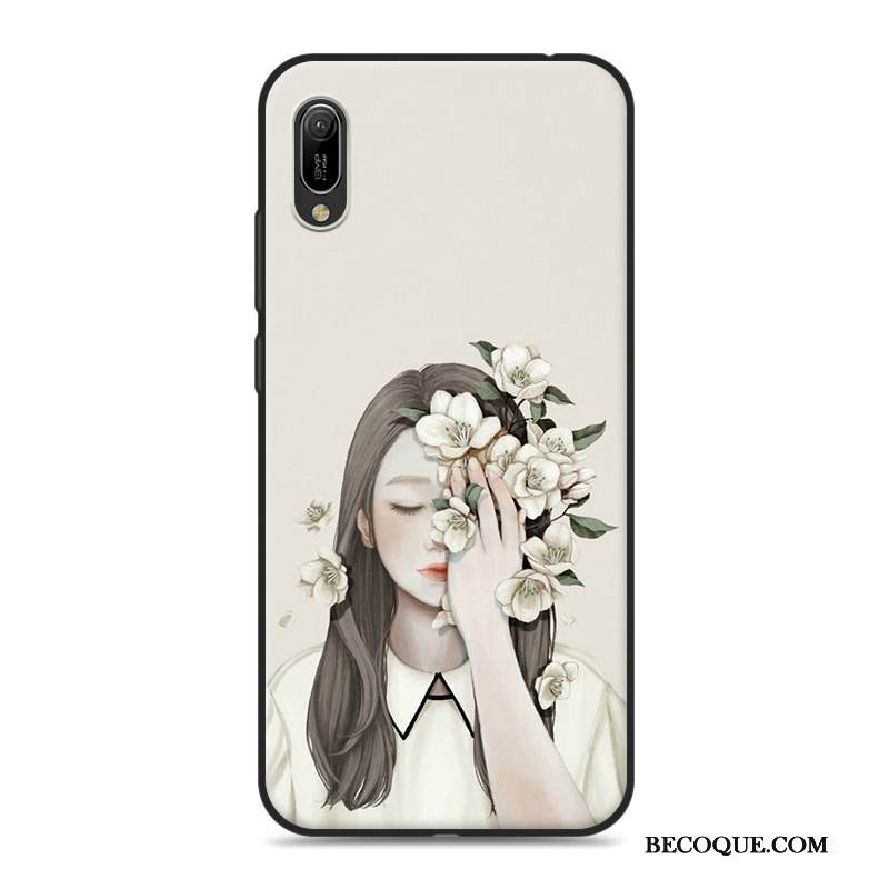 Kuori Huawei Y6 2019 Pieni Sininen, Kotelo Huawei Y6 2019 Puhelimen Kuoret Taide
