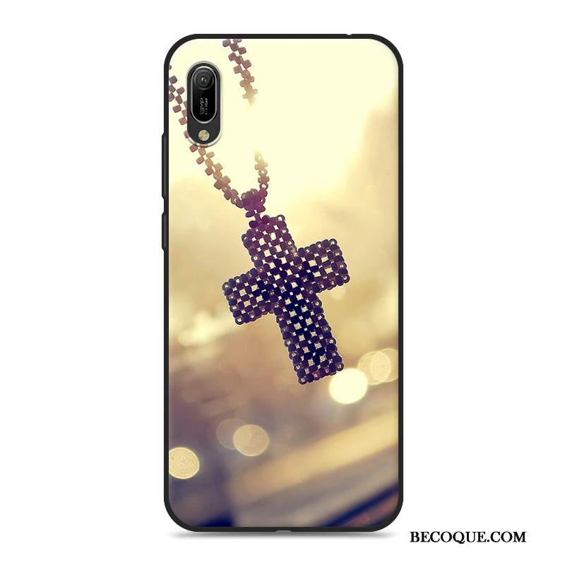 Kuori Huawei Y6 2019 Silikoni Jauhe Puhelimen Kuoret, Kotelo Huawei Y6 2019 Pehmeä Neste