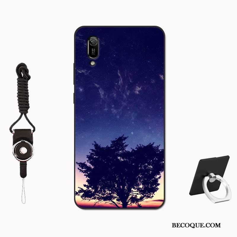 Kuori Huawei Y6 2019 Silikoni Ylellisyys Karkaisu, Kotelo Huawei Y6 2019 Suojaus Persoonallisuus Muokata