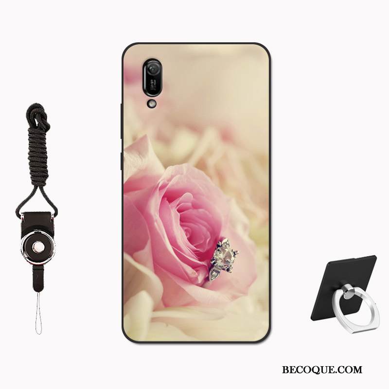 Kuori Huawei Y6 2019 Silikoni Ylellisyys Karkaisu, Kotelo Huawei Y6 2019 Suojaus Persoonallisuus Muokata