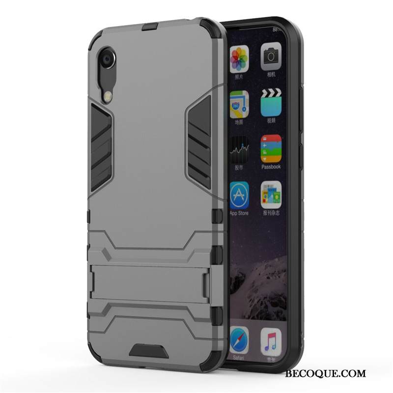 Kuori Huawei Y6 2019 Suojaus Kova Puhelimen Kuoret, Kotelo Huawei Y6 2019 Kulta Murtumaton