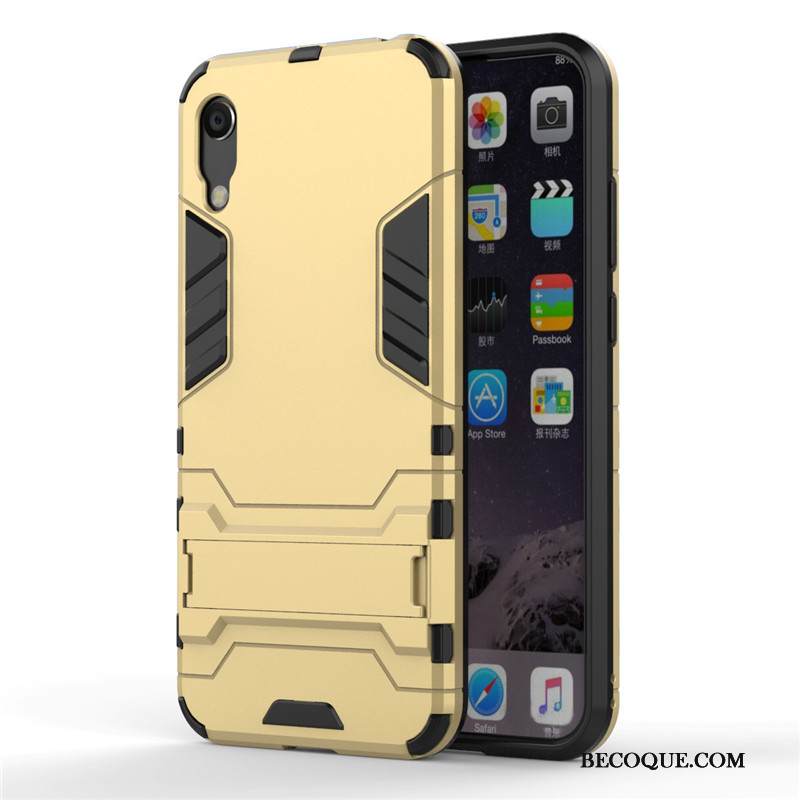 Kuori Huawei Y6 2019 Suojaus Kova Puhelimen Kuoret, Kotelo Huawei Y6 2019 Kulta Murtumaton