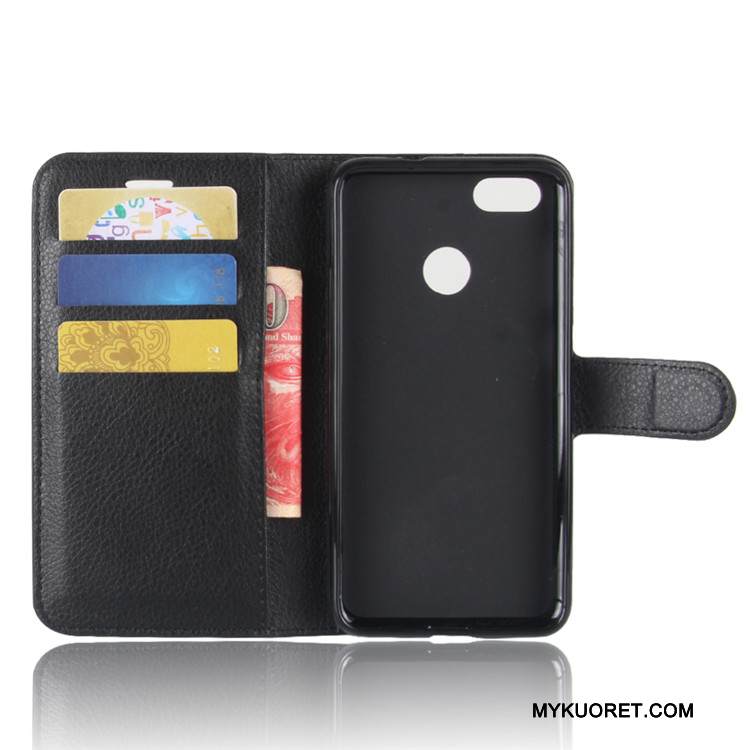 Kuori Huawei Y6 Pro 2017 Kuoret Musta, Kotelo Huawei Y6 Pro 2017 Salkku