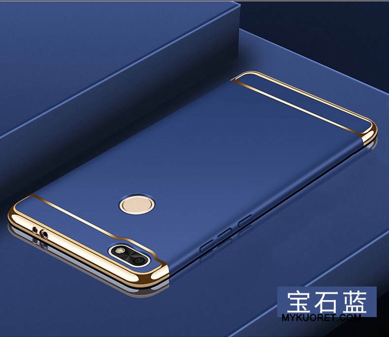 Kuori Huawei Y6 Pro 2017 Laukut Murtumaton Puhelimen Kuoret, Kotelo Huawei Y6 Pro 2017 Suojaus Uusi Kulta