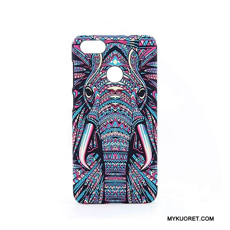 Kuori Huawei Y6 Pro 2017 Luova Puhelimen Kuoret Pesty Suede, Kotelo Huawei Y6 Pro 2017 Kohokuviointi Keltainen Kirkas