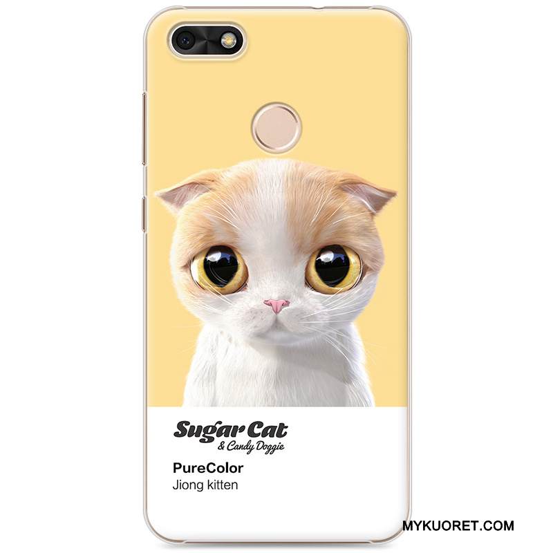 Kuori Huawei Y6 Pro 2017 Maalaus Ihana Sininen, Kotelo Huawei Y6 Pro 2017 Suojaus Läpinäkyvä Persoonallisuus