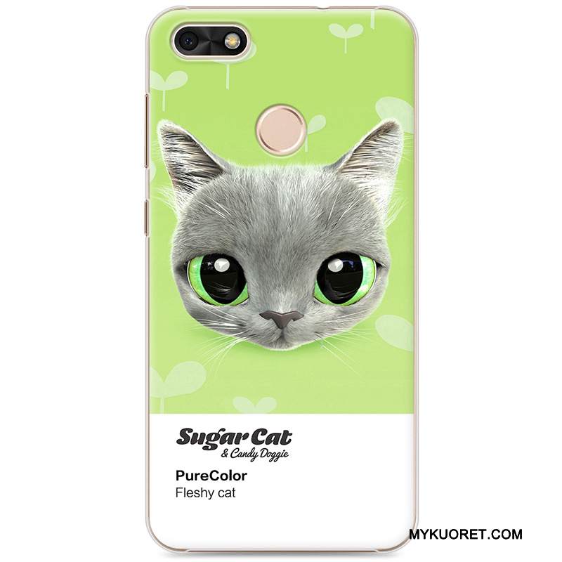 Kuori Huawei Y6 Pro 2017 Maalaus Ihana Sininen, Kotelo Huawei Y6 Pro 2017 Suojaus Läpinäkyvä Persoonallisuus